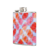 Verklaar van de achtergrond van de ontwerptextuur heupfles (Links)