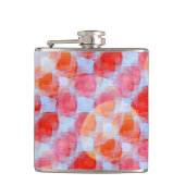 Verklaar van de achtergrond van de ontwerptextuur heupfles (Voorkant)