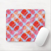 Verklaar van de achtergrond van de ontwerptextuur muismat (Met muis)