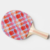 Verklaar van de achtergrond van de ontwerptextuur tafeltennisbatje (Zijkant)