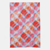 Verklaar van de achtergrond van de ontwerptextuur theedoek (Verticaal)