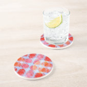 Verklaar van de achtergrond van de ontwerptextuur zandsteen onderzetter (Zijkant)