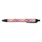 Verklaar van de achtergrond van de ontwerptextuur zwarte inkt pen (Bodem)
