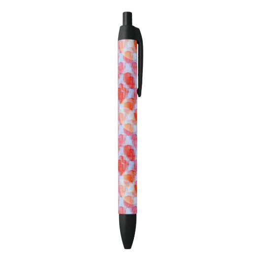 Verklaar van de achtergrond van de ontwerptextuur zwarte inkt pen (Achterkant (Verticaal))