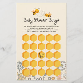 Verklaar wat het Baby shower Bingo de Kaarten van 