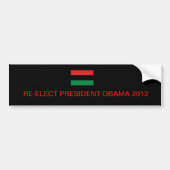VERKLAART HET PRESIDENT BUMPERSTICKER (Voorkant)