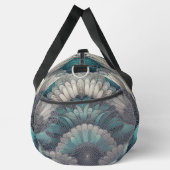 Verklaring Art Nouveau Blauw Zilver Fans Plunjezak (Rechts)