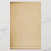 VERKLARING DOOR Lorenzo Lotto, Floral Parchment Briefpapier (Achterkant)