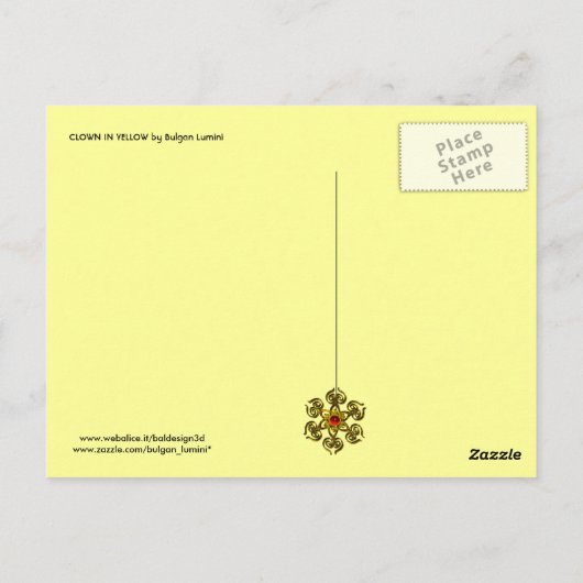 VERKLARING IN GEEL BRIEFKAART (Achterkant)