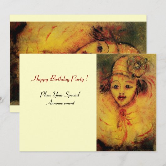 VERKLARING IN GEEL KAART (Voorkant / Achterkant)