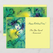 VERKLARING IN GROENE VIOLIENSPLAYER / carnavalsvla Kaart (Voorkant / Achterkant)