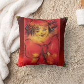 VERKLARING MET RODE RIBBON / Venetiaanse Masquerad Kussen (Deken)