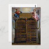 Verklaring - Rechten van het Man en de burger Briefkaart (Voorkant / Achterkant)