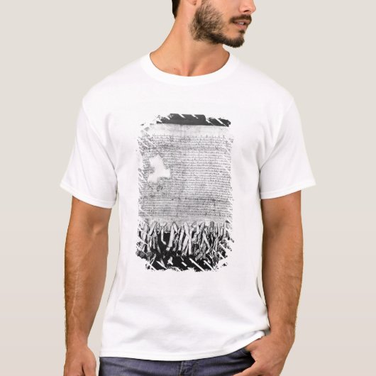 Verklaring van Arbroath van 6 april 1320 T-shirt (Voorkant)