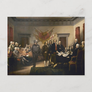 Verklaring van de Onafhankelijkheidsgaskaart Briefkaart