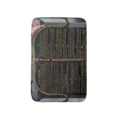 Verklaring van de rechten van het Man en de burger Badmat (Voorkant Verticaal)