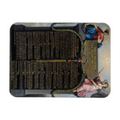 Verklaring van de rechten van het Man en de burger Magneet (Horizontaal)