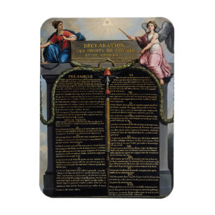Verklaring van de rechten van het Man en de burger Magneet