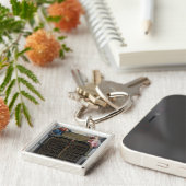 Verklaring van de rechten van het Man en de burger Sleutelhanger (Zijkant)