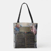 Verklaring van de rechten van het Man en de burger Tote Bag (Achterkant)