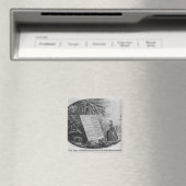 Verklaring van de rechten van het Man Magneet (Insitu (Vaatwasser))