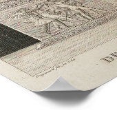 Verklaring van de rechten van het Man Poster (Hoek)