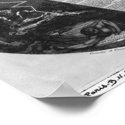 Verklaring van de rechten van het Man Poster (Hoek)