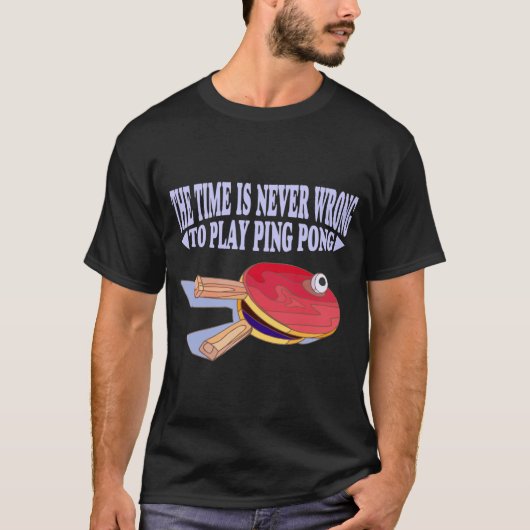 Verklaring van de speler van Ping Pong T-shirt (Voorkant)