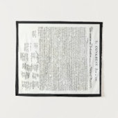 Verklaring van de Verenigde Staten van Afhankelijk Wandkleed (Voorkant (horizontaal))