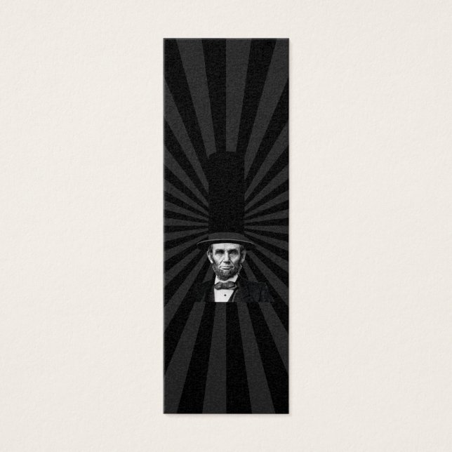 Verklaring van de voorzitter van de Mode van Abrah Mini Visitekaartjes (Voorkant)