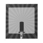 Verklaring van de voorzitter van de Mode van Abrah Notitieblok (Voorkant)