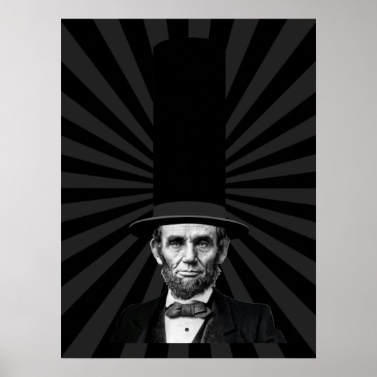 Verklaring van de voorzitter van de Mode van Abrah Poster (Voorkant)