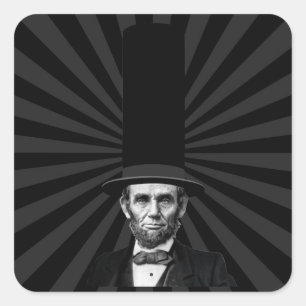 Verklaring van de voorzitter van de Mode van Abrah Vierkante Sticker