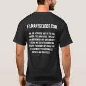 Verklaring van de zwarte T-shirt (Achterkant)