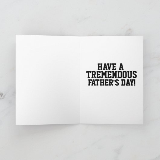 VERKLARING VAN DONALD TRUMP VOOR VADERDAG KAART (Binnen)