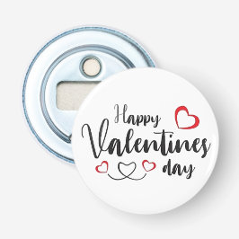 Verklaring van een schat - Hartelijk badge Button Flesopener