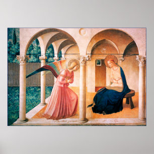 VERKLARING VAN HET Poster Fra Beato Angelico