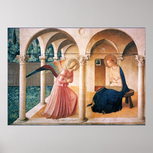 VERKLARING VAN HET Poster Fra Beato Angelico (Voorkant)