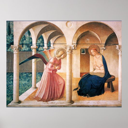 VERKLARING VAN HET Poster Fra Beato Angelico (Voorkant)