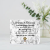 Verklaring van kerklidmaatschap (Staand voorkant)