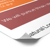 Verklaring van leiderschap poster (Hoek)