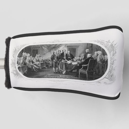 Verklaring van Onafhankelijkheid: $2 Biljet, Ets Golfheadcover (Voorkant)