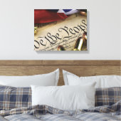 Verklaring van Onafhankelijkheid   Canvas Afdruk (Insitu (Slaapkamer))