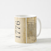 Verklaring van Onafhankelijkheid Mok (Voorkant rechts)