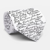 Verklaring van onafhankelijkheid Ondertekening Ame Stropdas (Opgerold)