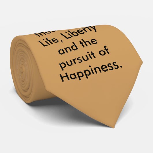 Verklaring van Onafhankelijkheid Stropdas . (Opgerold)