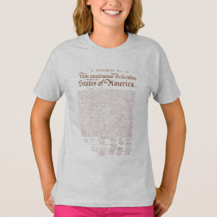 Verklaring van Onafhankelijkheid van de VS T-shirt