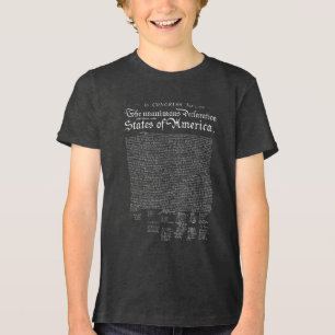 Verklaring van Onafhankelijkheid van de VS Tri-Blend Shirt