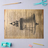 Verklaring van onafhankelijkheid weefsel/ontkoppel tissuepapier (Craft)