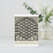 Verklaring van onafhankelijkheidsportretten Ondert Briefkaart (Staand voorkant)